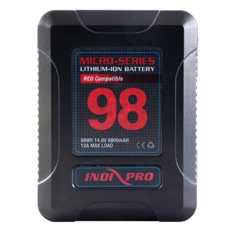 ***B-STOCK*** Indipro Micro-Series 98Wh V-Mount Li-Ion Battery (RED Compatible)