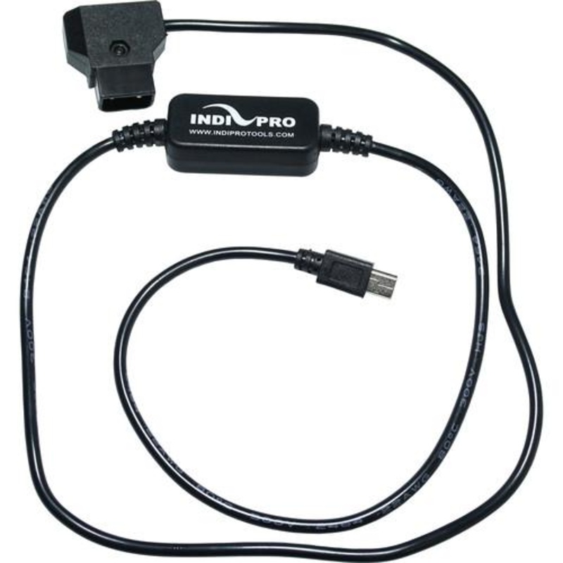 D-Tap to Mini USB 5V for GoPro Cameras (30", Regulated)