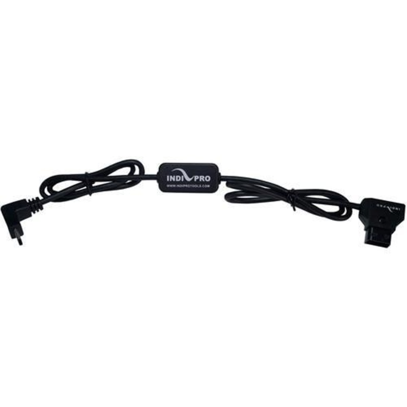 D-Tap to Regulated Right Angle USB Type C Connector for GoPro HERO 5/6/7/8 (36", Regulated)