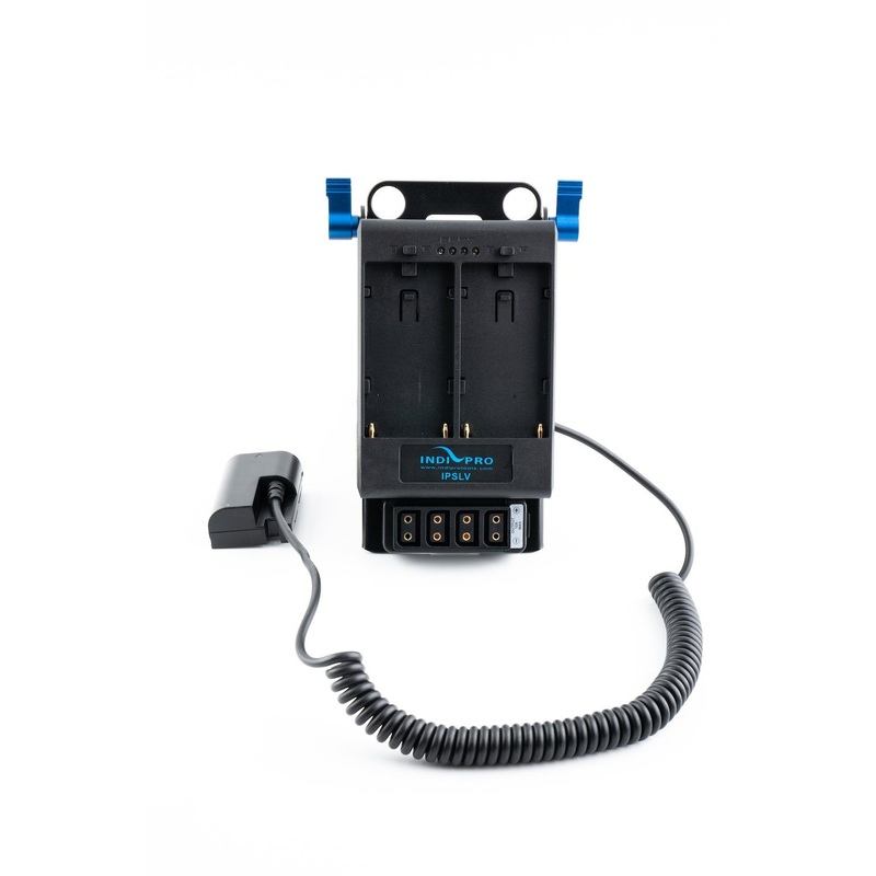 Dual NP-F Power System w/ 15mm Rod Mount for LP-E6 Devices (w/ 4x D-Tap Outputs)