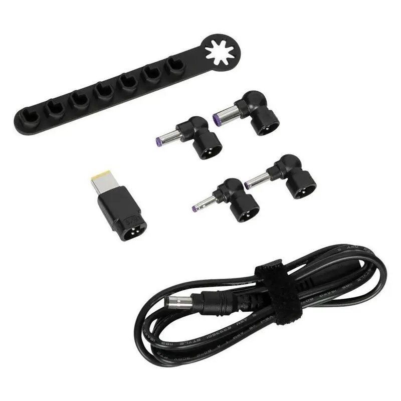Targus ACC1134GLX Legacy Laptop DC Cable, 5 Tips, Storage