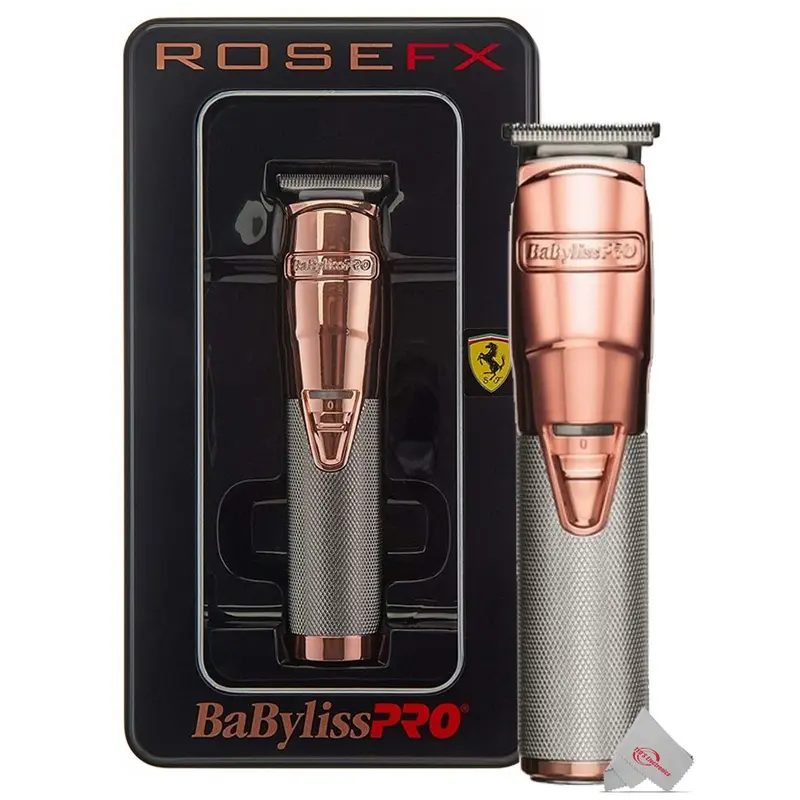 Babyliss Pro FX788RG Cordless Metal Lithium Trimmer Rose Gold