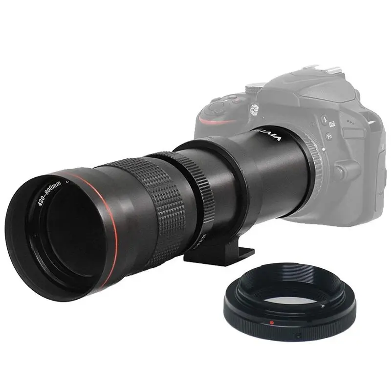 Vivitar 420-800mm f/8.3 Telephoto Zoom Lens  for Nikon DSLR