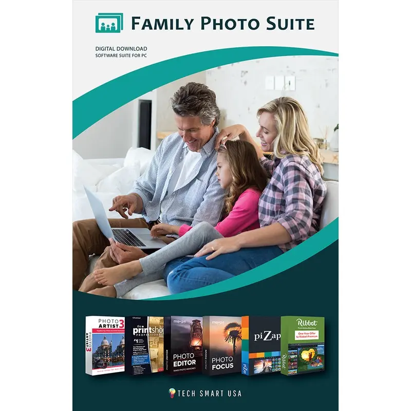 Family Photo Suite - Classical Collection of Softwares to Edit and Decorate Photos