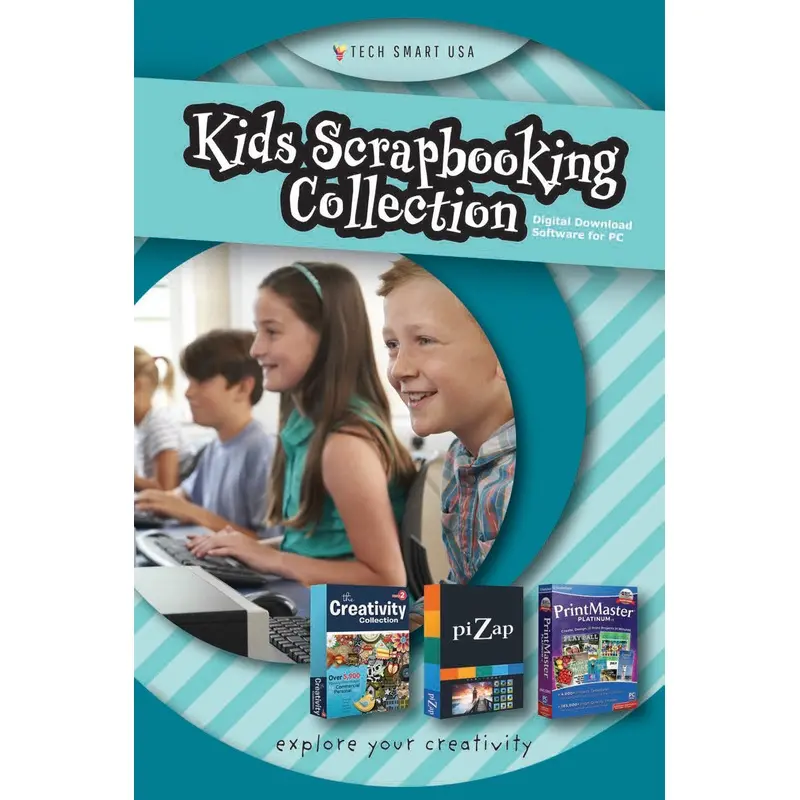 Kids Scrapbooking Collection - Software Bundle for All to Edit and Design Photos