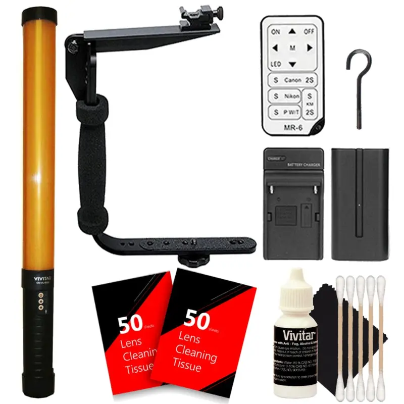 Vivitar 298 LED Tube Light with Accessories