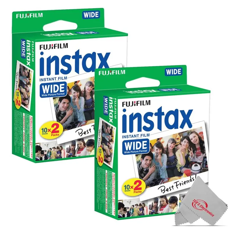 FUJIFILM INSTAX Wide Instant Film (20 Exposures) 2 Pack