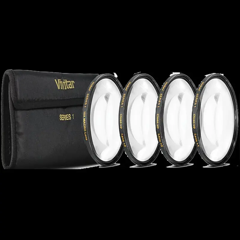 58mm +1 +2 +4 +10 Close Up Macro Filter Set for 58mm Thread Lenses