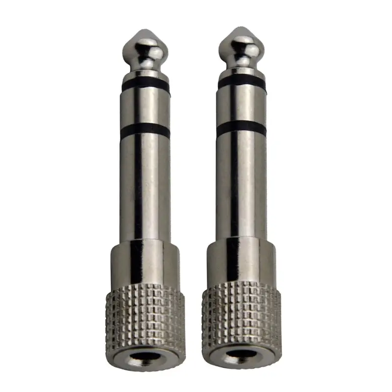 2x Pig Hog Solutions 3.5mm(F) to 1/4"(M) Stereo Adapter