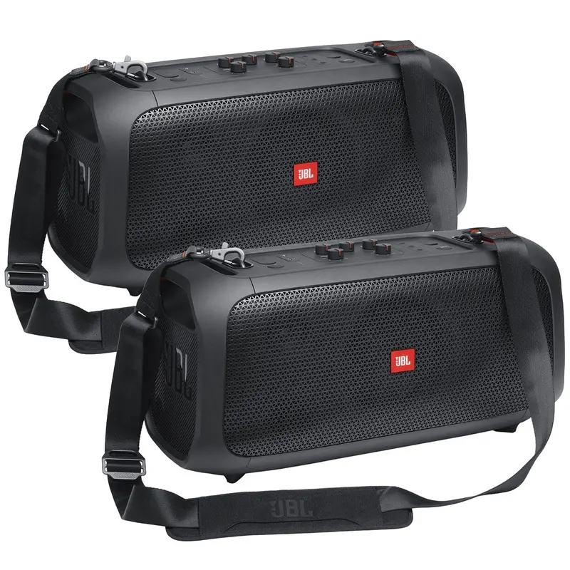 JBL PartyBox On-the-Go Essential Portable Wireless Party Speaker - 2 Units