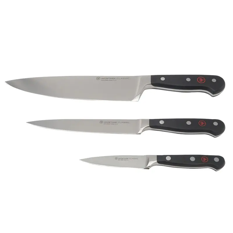 Wusthof Classic 3-Piece Chef's Knife Set #1120160301