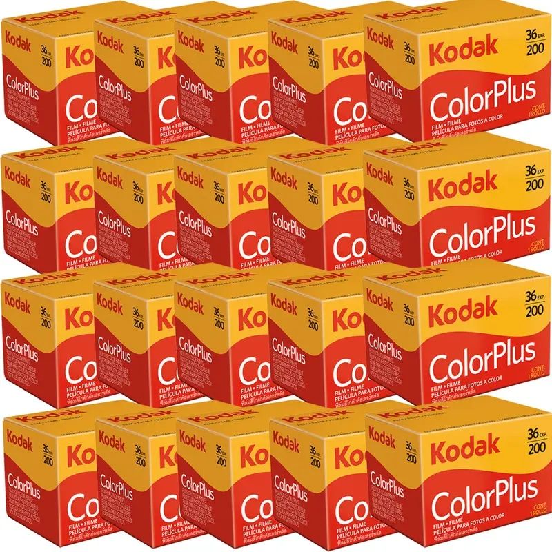 20  Rolls of Kodak ColorPlus 200 Color Negative Film (35mm Roll Film, 36 Exposures)
