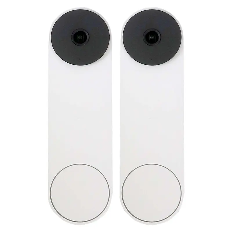 2x Google Nest Video Battery Doorbell (Battery, White)