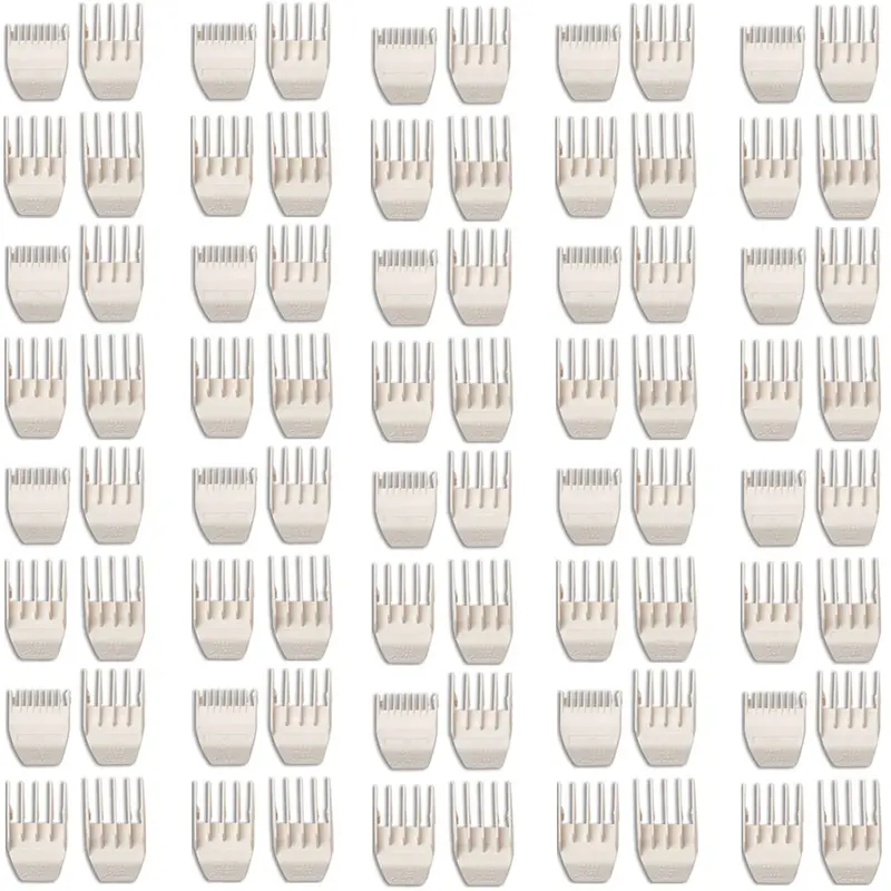 20 Units Wahl Peanut Guides 4 Pcs Set Fits Peanut, Beret, Sterling Mag - White #3166-100