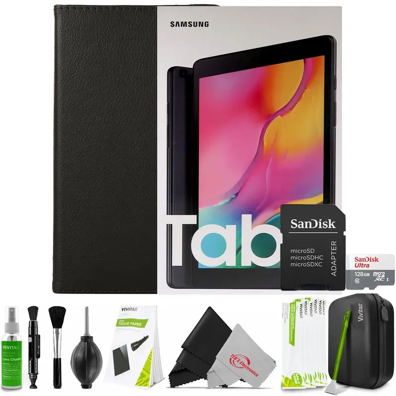 Samsung Galaxy Tab A 8.0" T295 LTE (32GB) Tablet with 128GB microSDHC Accessory Kit