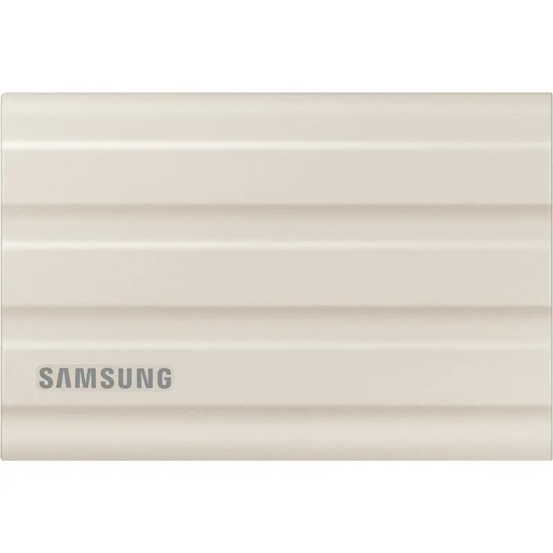 SAMSUNG T7 Shield 1TB USB 3.2 Gen 2 External Solid State Drive MU-PE1T0K/AM (Beige)