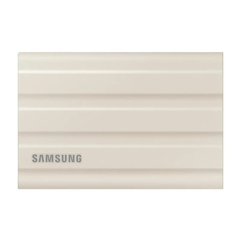 SAMSUNG T7 Shield 2TB USB 3.2 Gen 2 External Solid State Drive MU-PE2T0K/AM (Beige)