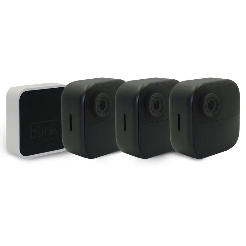 Blink Outdoor 4 Wireless Smart Security Camera - 3 Camera System (4th Gen)