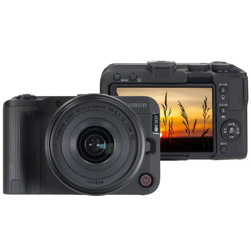 Canon EOS R50 V Mirrorless Camera with RF-S 14-30mm f/4-6.3 IS STM PZ Lens (Canon RF)