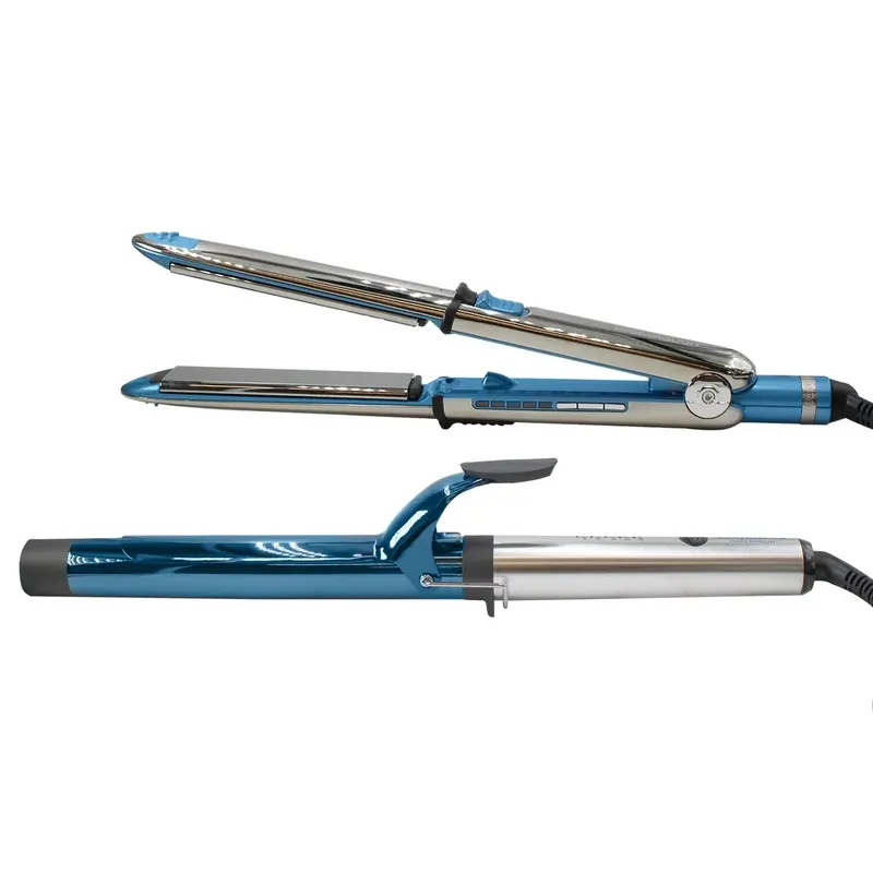BaByliss Pro Prima3000 1" Styling Iron & 1" Extended Barrel Curling Iron Combo BNTPP54UC