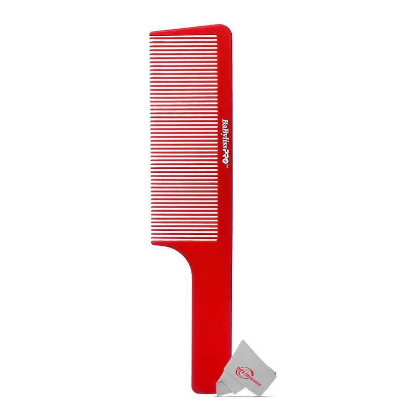 BaBylissPRO Barberology 9 Inch Clipper Comb - Red