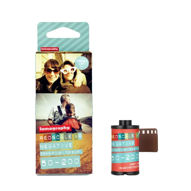 Lomography Redscale XR 50-200 Color Negative - 35mm Film, 36 Exposures, 3 Pack