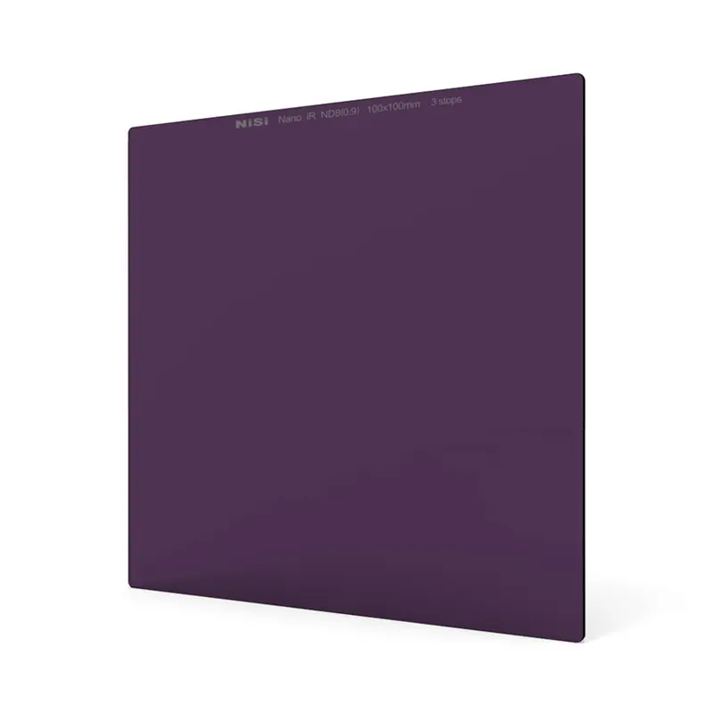 NiSi 100x100mm Nano IR ND8 Neutral Density 0.9 3-Stop Filter