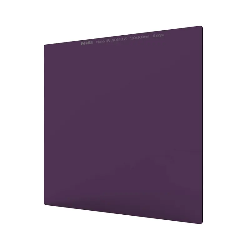 NiSi 100x100mm Nano IR ND64 Neutral Density 1.8 6-Stop Filter