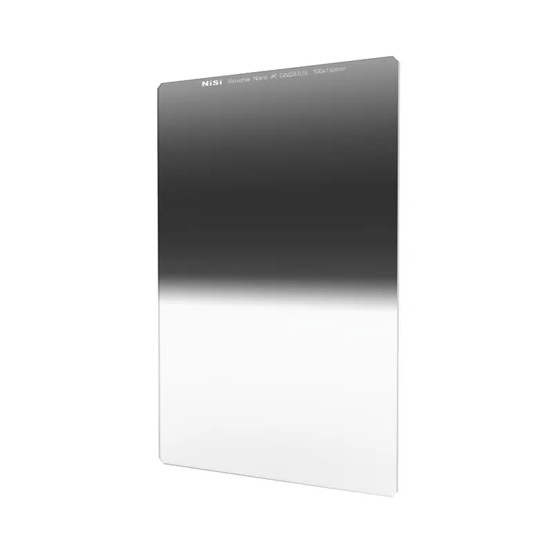 NiSi 100x150mm Reverse Nano IR Graduated ND8 Neutral Density 0.9 3-Stop Filter