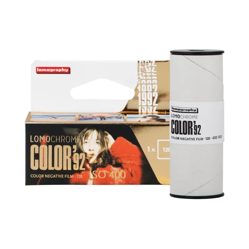 Lomography LomoChrome Color 92 400 Color Negative - 120 Film, Single Roll