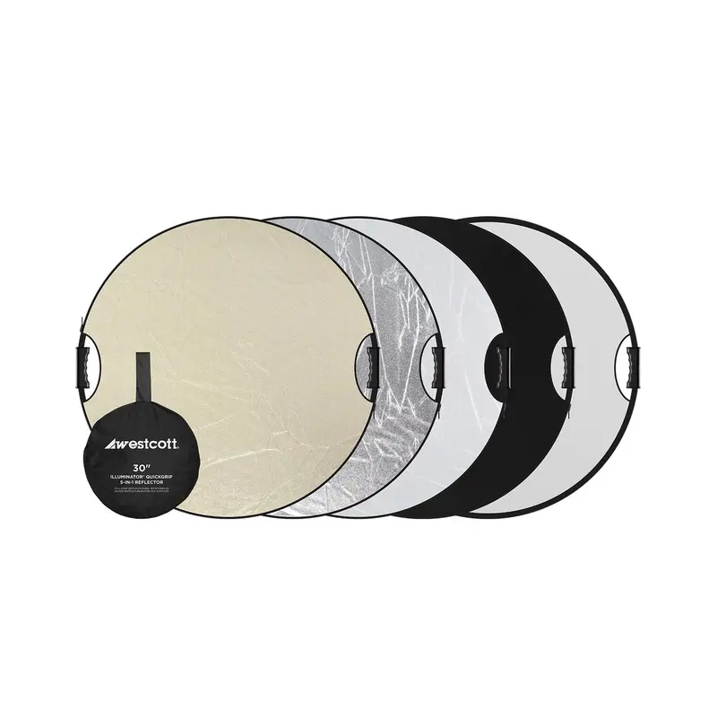 Westcott Illuminator Collapsible 5-in-1 Reflector - 30"