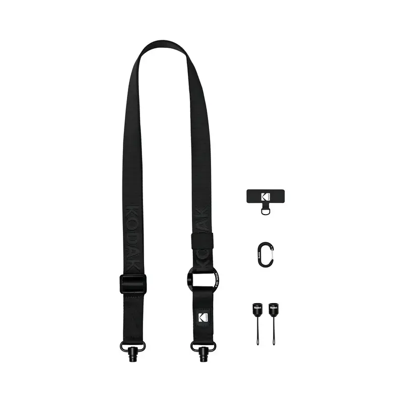 Kodak Multi-Purpose Camera Strap, 32-57" - Black