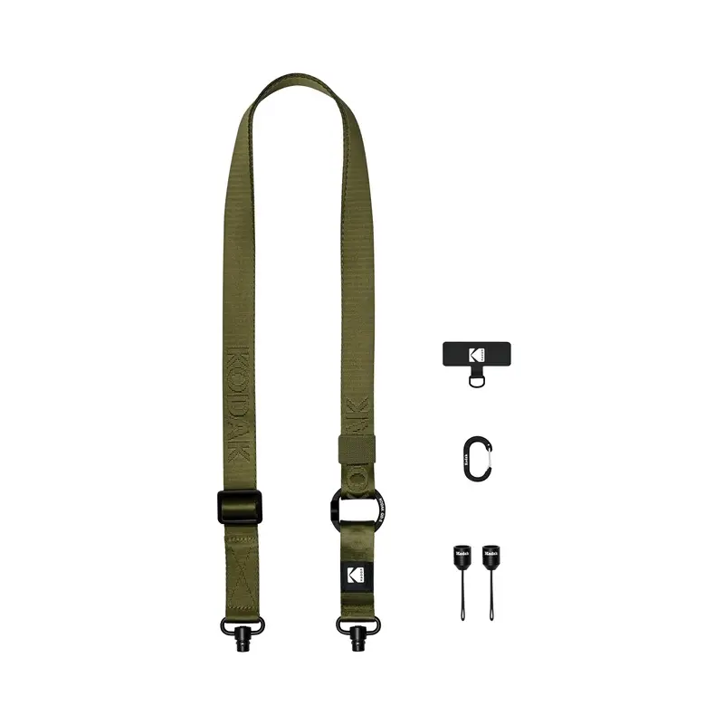 Kodak Multi-Purpose Camera Strap, 32-57" - Olive