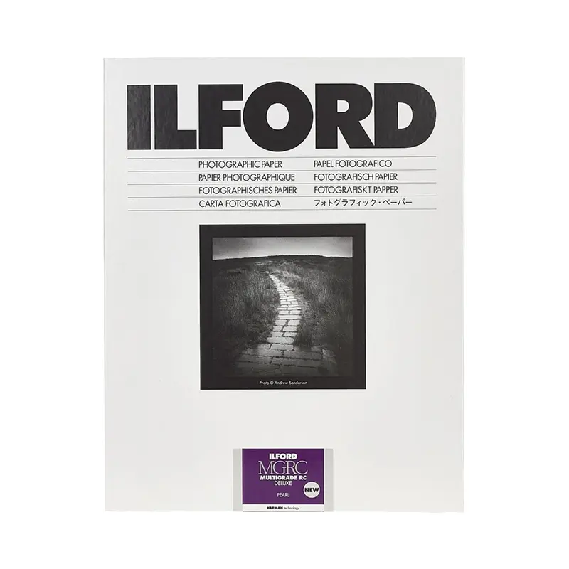 Ilford Multigrade RC Deluxe Paper, Pearl, 16" x 20" - 50 Sheets