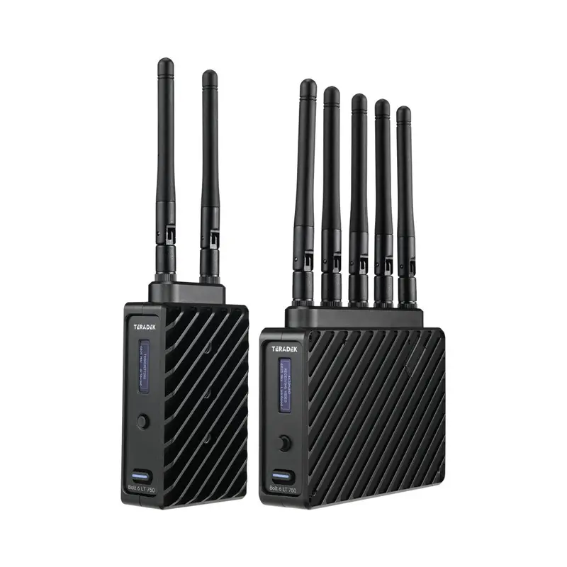 Teradek Bolt 6 LT 750 3G-SDI/HDMI Wireless RX/TX Deluxe Kit - Gold Mount