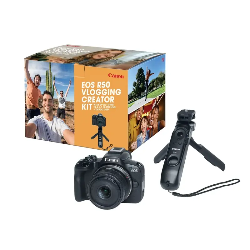 Canon EOS R50 Vlogging Creator Kit