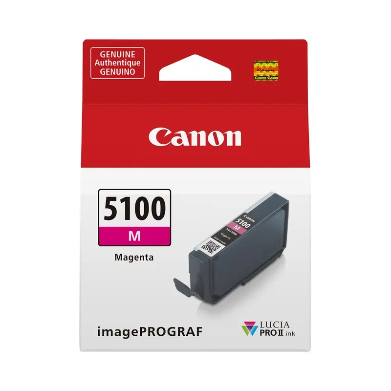 Canon PFI-5100 Magenta Lucia PRO II Ink Cartridge - 14.4mL