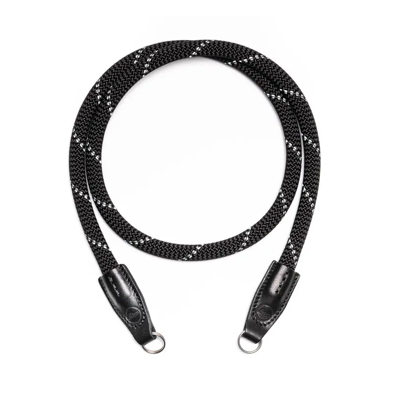 Cooph Leica Rope Strap with Split Ring, 49.6" (26cm) - Black Reflective