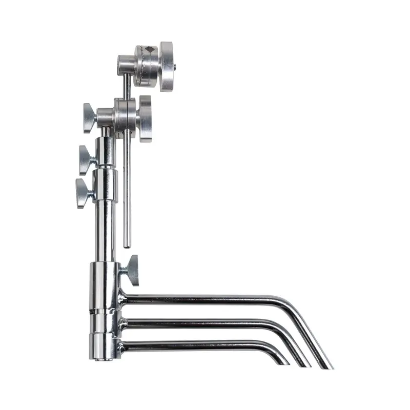 Matthews 5" Pocket C-Stand with 1/4"-20 Adapter - Black