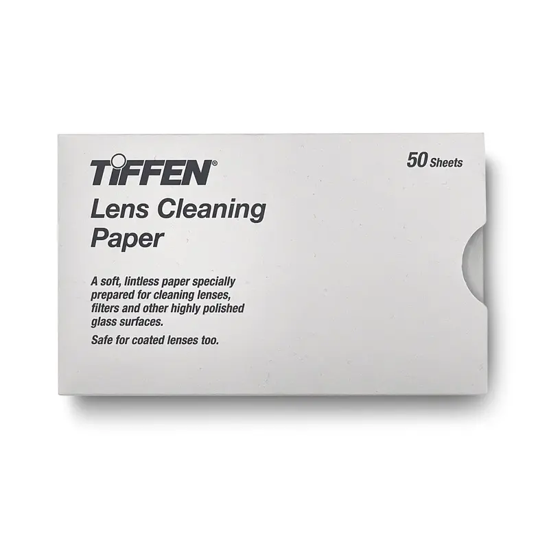 Tiffen Lens Cleaning Paper, 2.75 x 4.5" - 1 Envelope with 50 Sheets