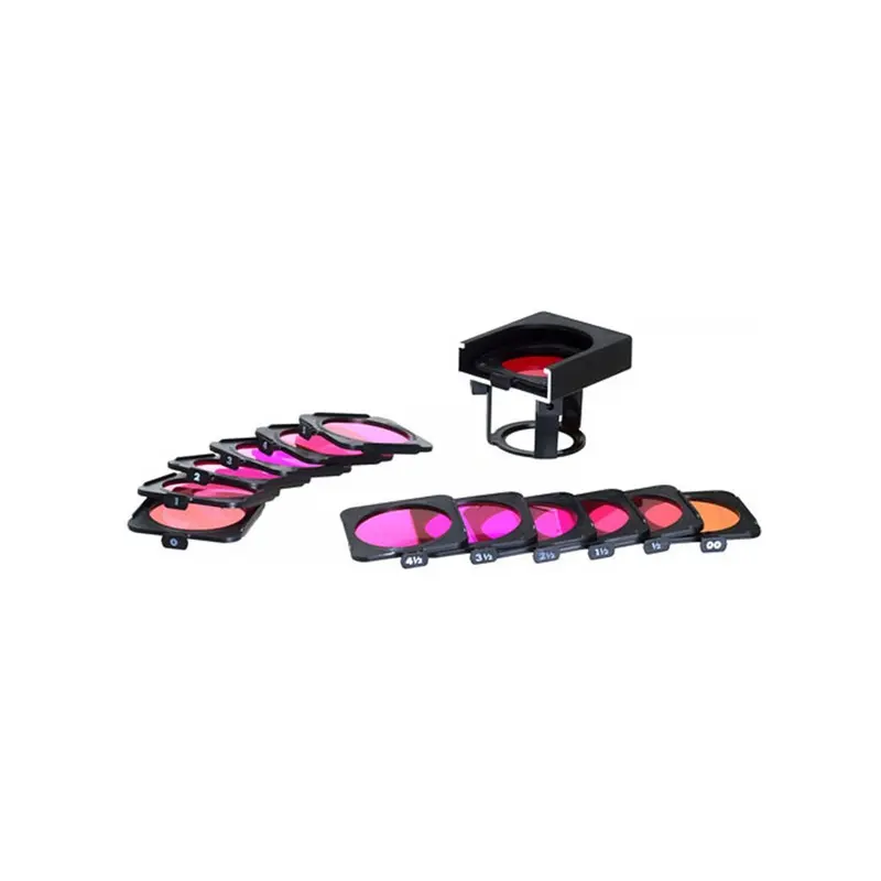 Ilford Multigrade Filter Set with Holder, 3x3in - 12 Filters