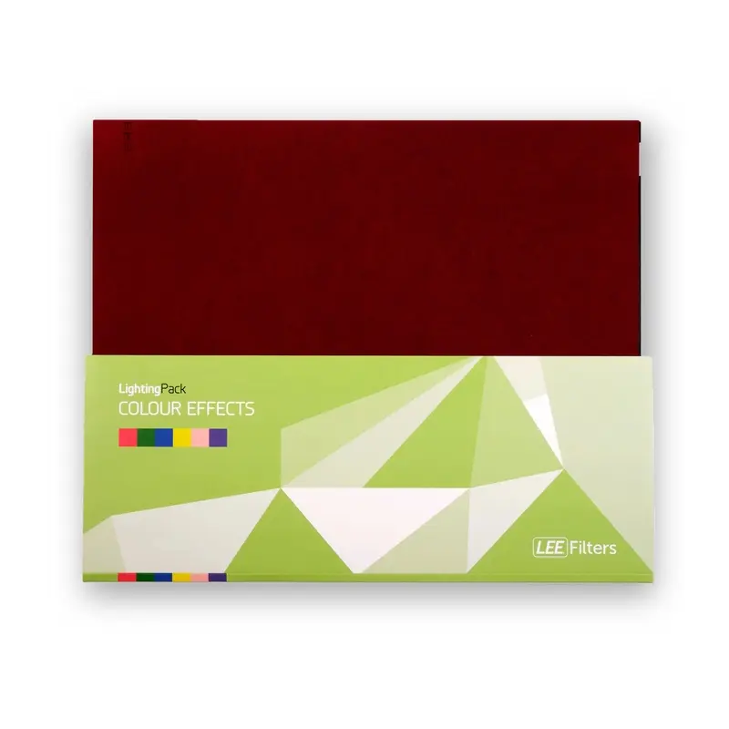 LEE Filters Color Effects Studio Lighting Filter Pack, 10"x 12" - 12 Sheets