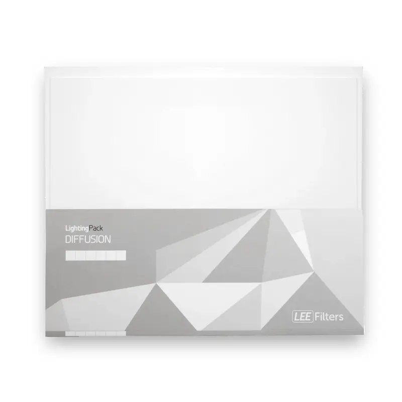LEE Filters Diffusion Studio Lighting Filter Pack, 10"x 12" - 12 Sheets
