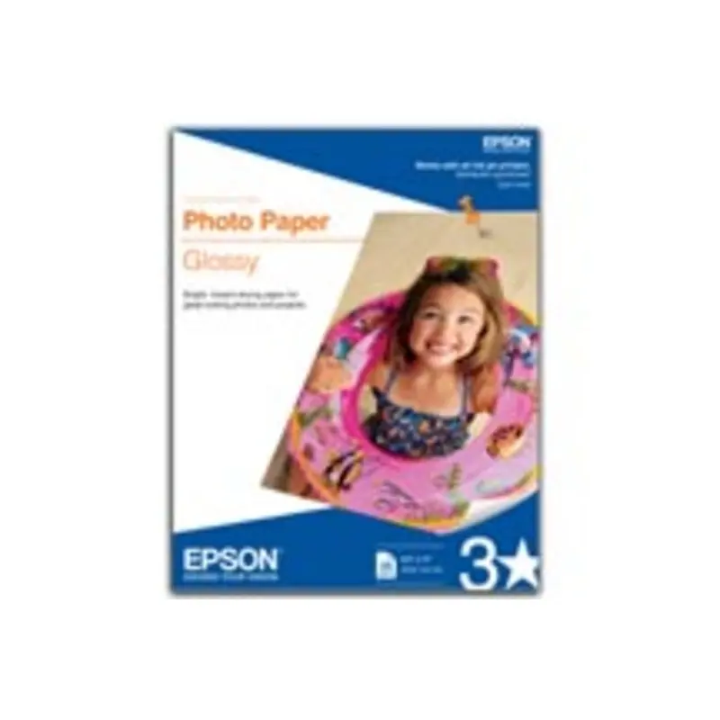 Epson Photo Paper Glossy 8.5x11 - 50 Sheets