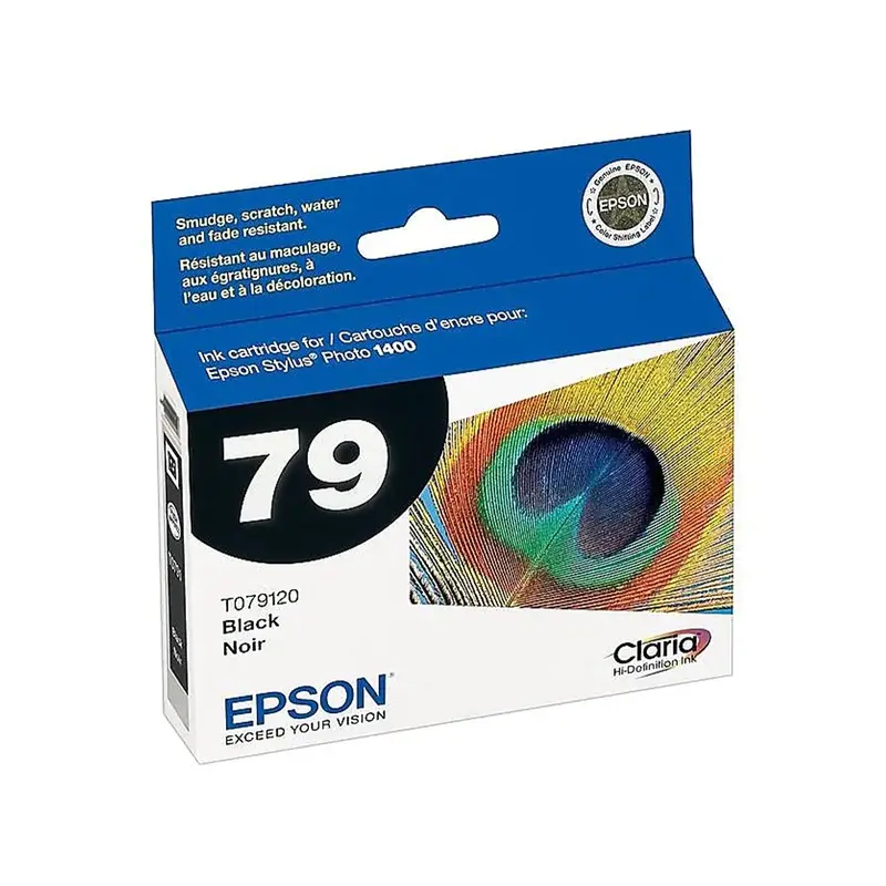 Epson 79 Black Ink Cartridge for Stylus 1400 & Artisan 1430 Printers
