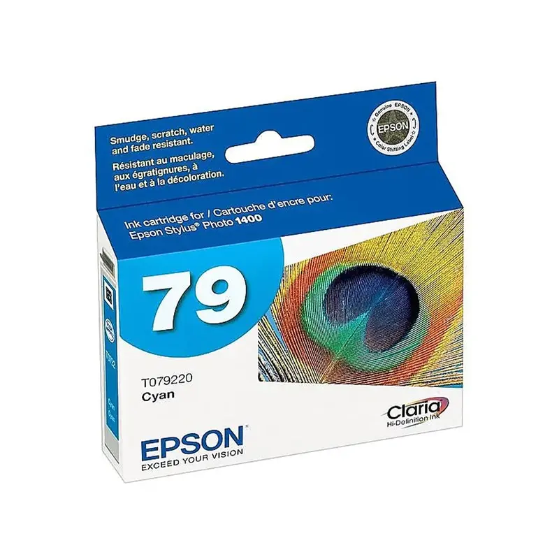 Epson 79 Cyan Ink Cartridge for Stylus 1400 & Artisan 1430 Printers