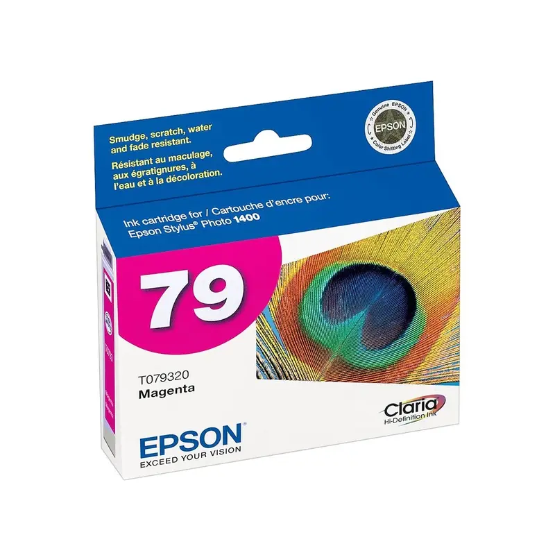 Epson 79 Magenta Ink Cartridge for Stylus 1400 & Artisan 1430 Printers