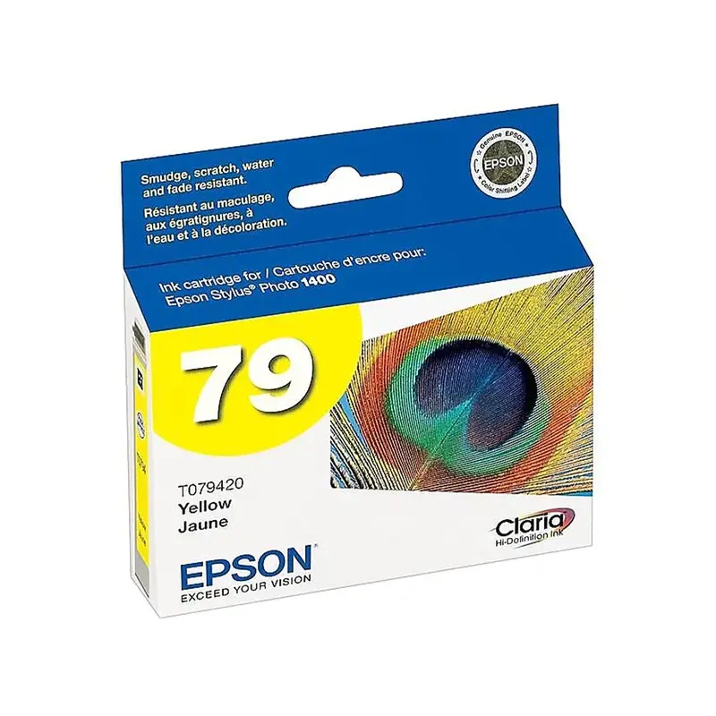 Epson 79 Yellow Ink Cartridge for Stylus 1400 & Artisan 1430 Printers