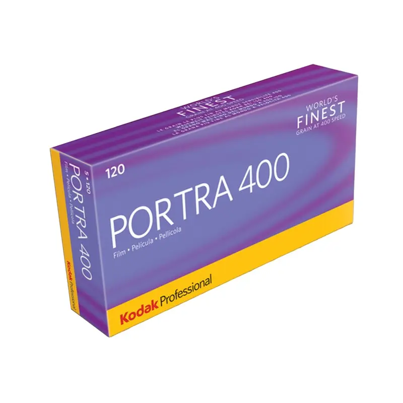 Kodak Professional Portra 400 Color Negative - 120 Film, 5 Pack