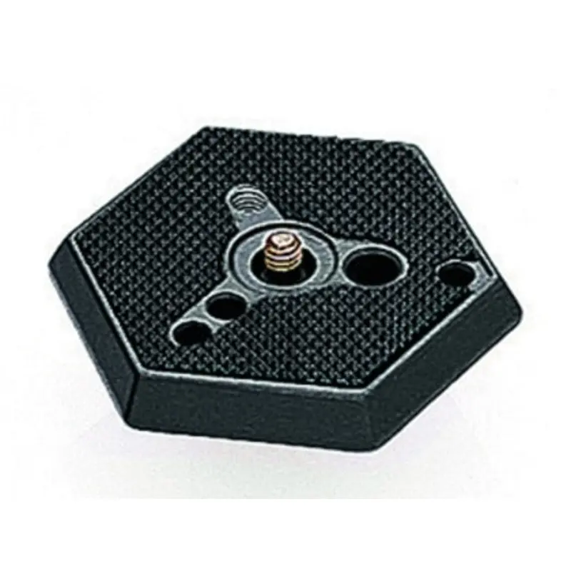 Manfrotto 030-14 Hexagonal Adapter Plate normal with 1/4" screw
